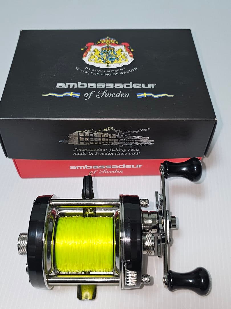 未使用アブガルシア amb 6500c factory tuned black