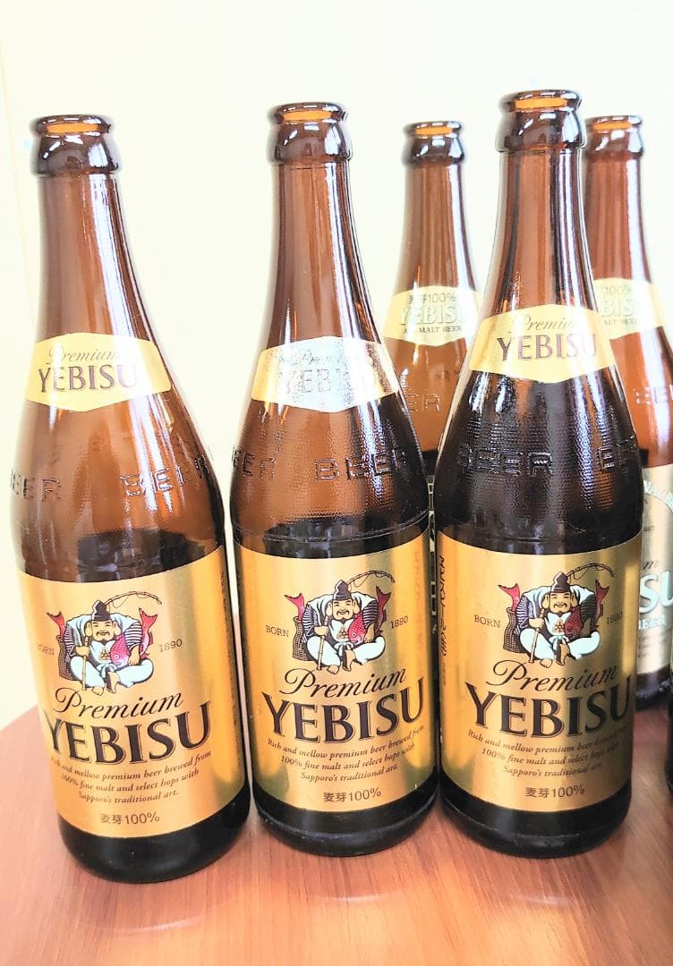 ラッキーエビス　空き瓶　１０本セット