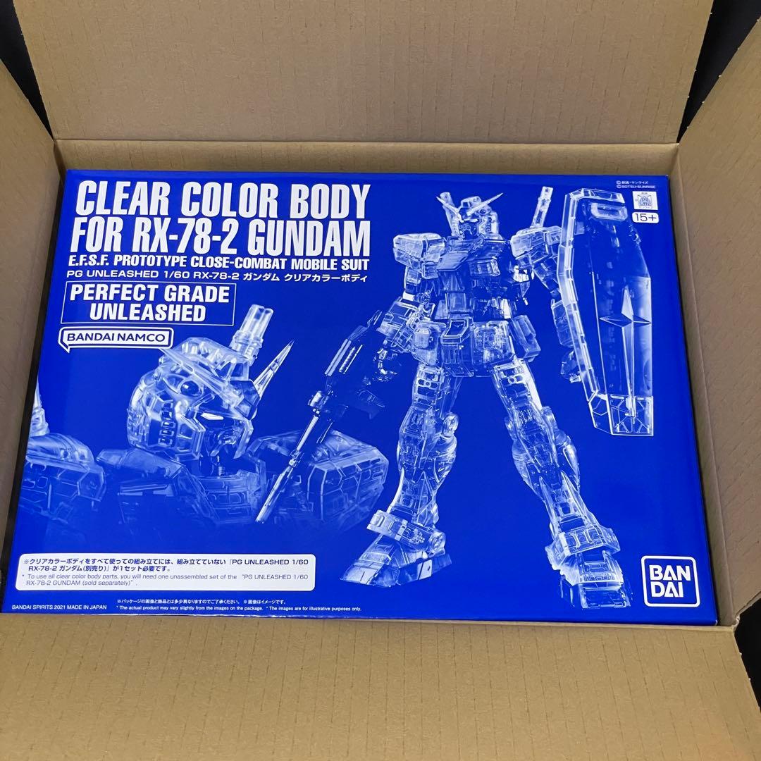 ＰＧ ＵＮＬＥＡＳＨＥＤ 1/60 RX-78-2 ガンダム クリアカラーボディ