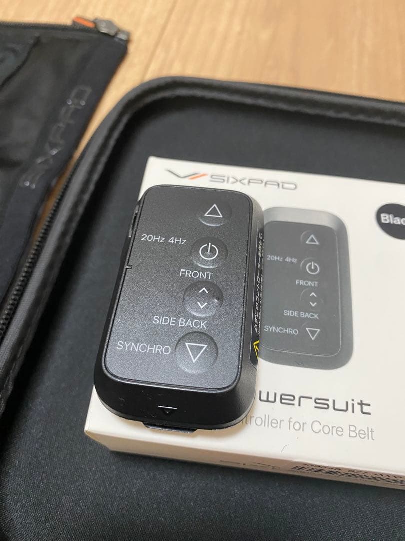 ま*く様 【美品】 SIXPAD シックスパッド パワースーツコアベルト M ブ