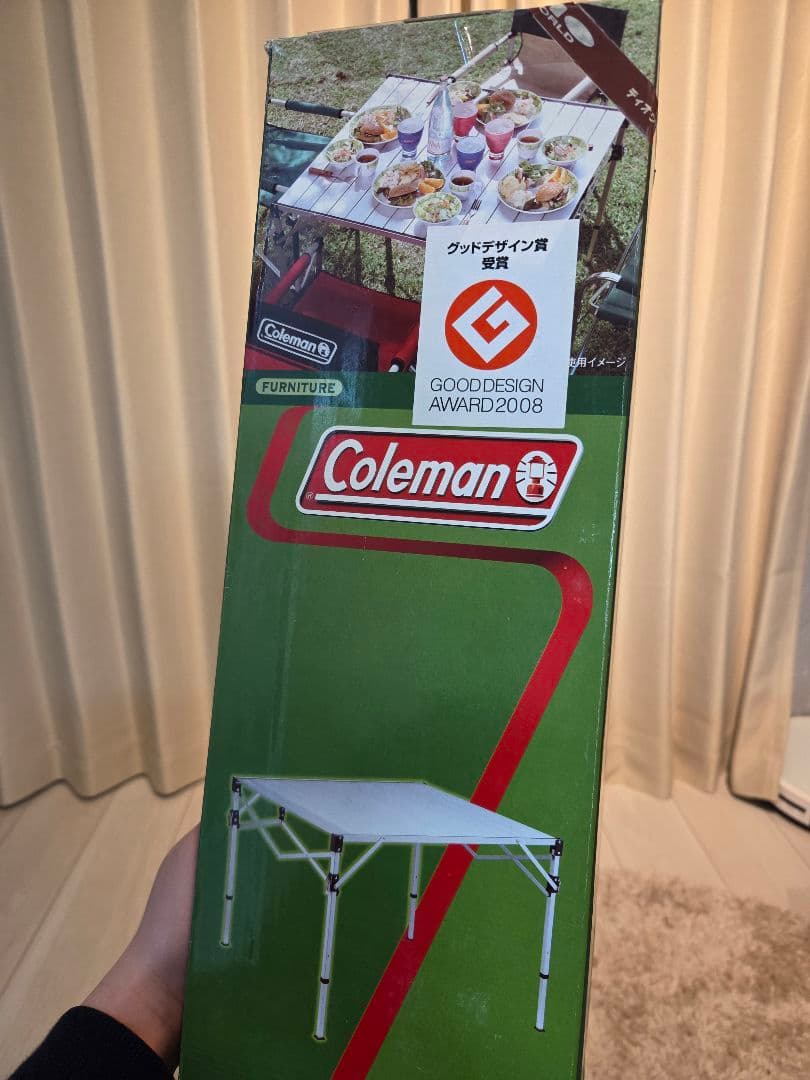 【未開封】Coleman アルミ製ロールトップテーブル