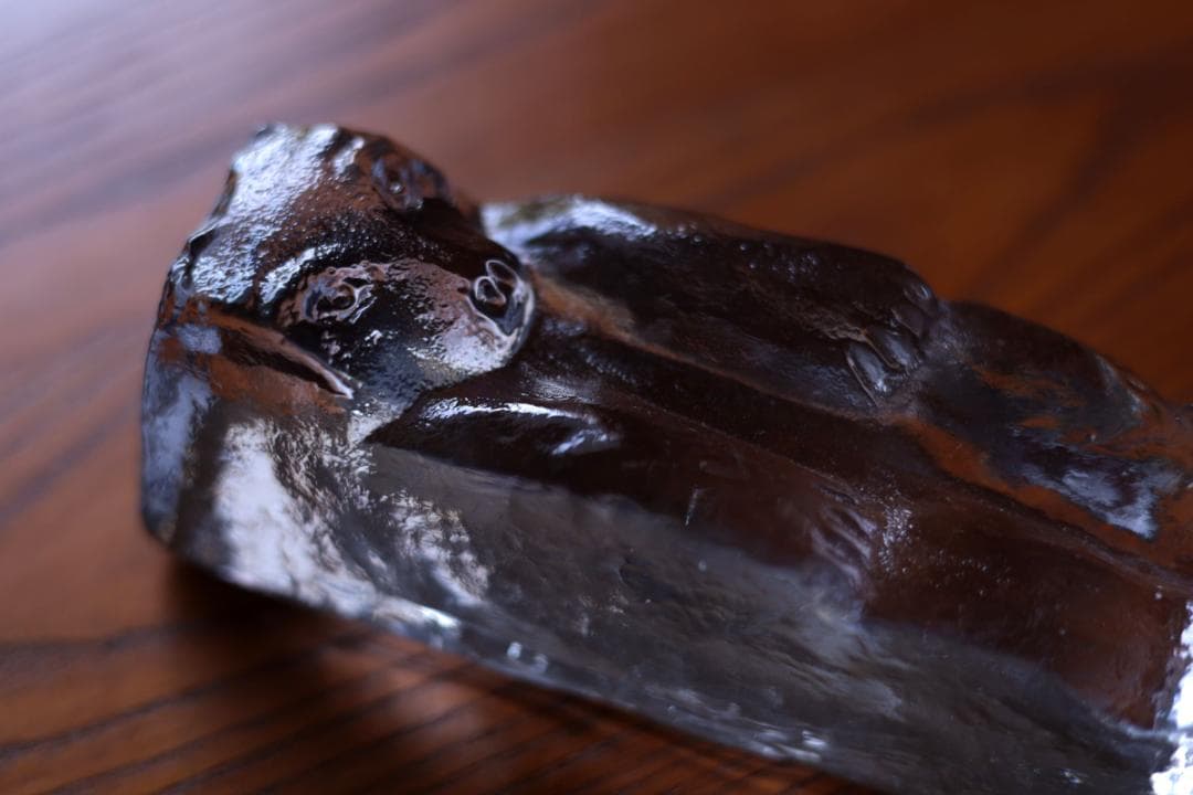 Erik Hoglund エリックホグラン ガラスオブジェ 熊 76332