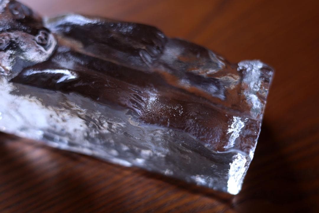 Erik Hoglund エリックホグラン ガラスオブジェ 熊 76332