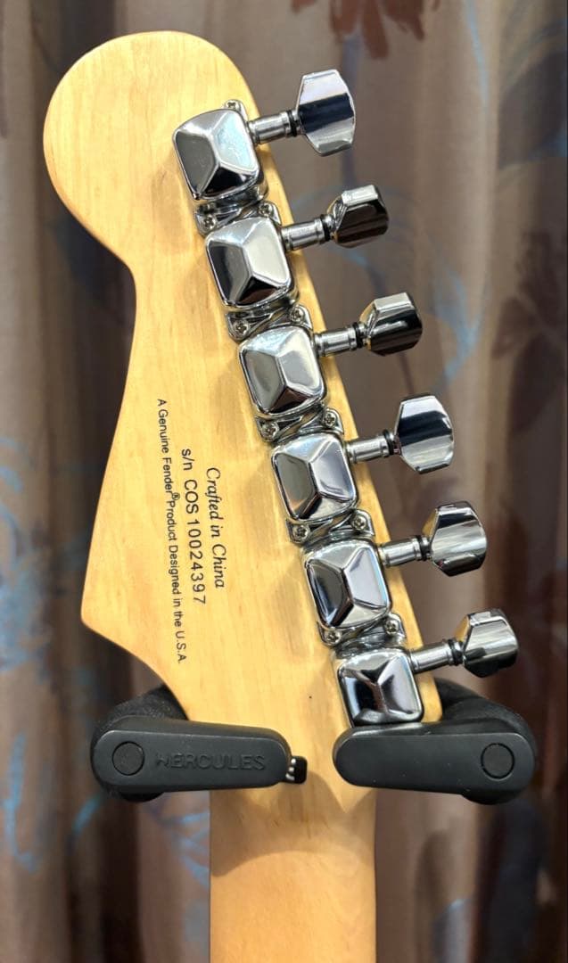 水色のSquier ストラト美品