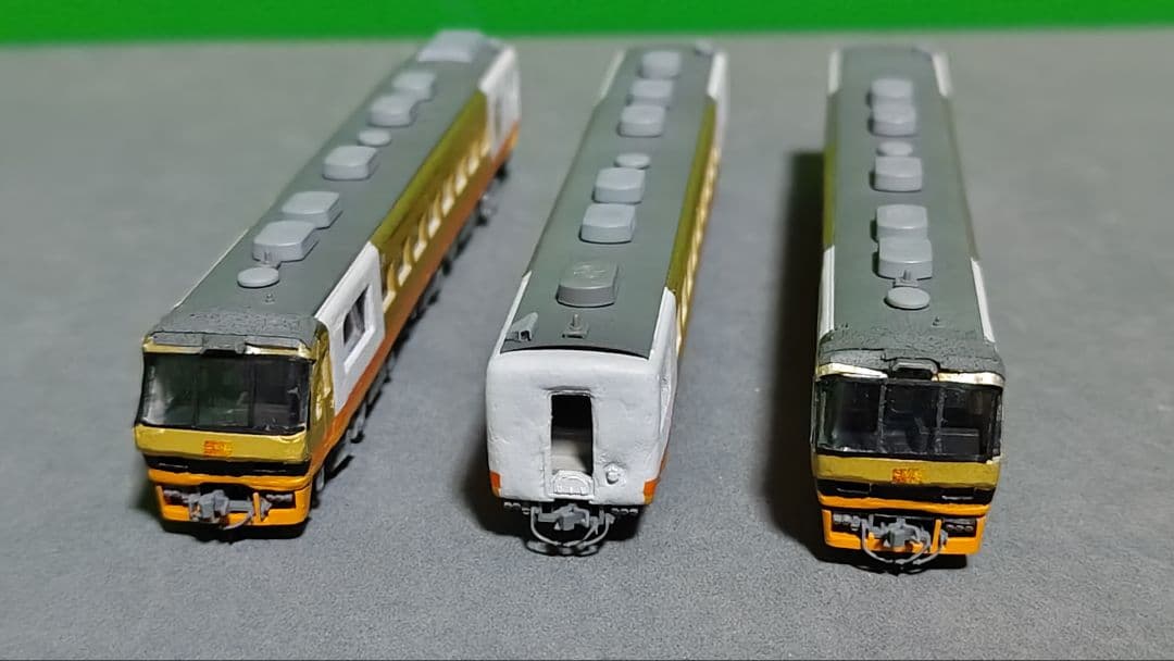 ★Nゲージ Tomix改 キハ58系(こがね)ジョイフルトレイン 3両セット★