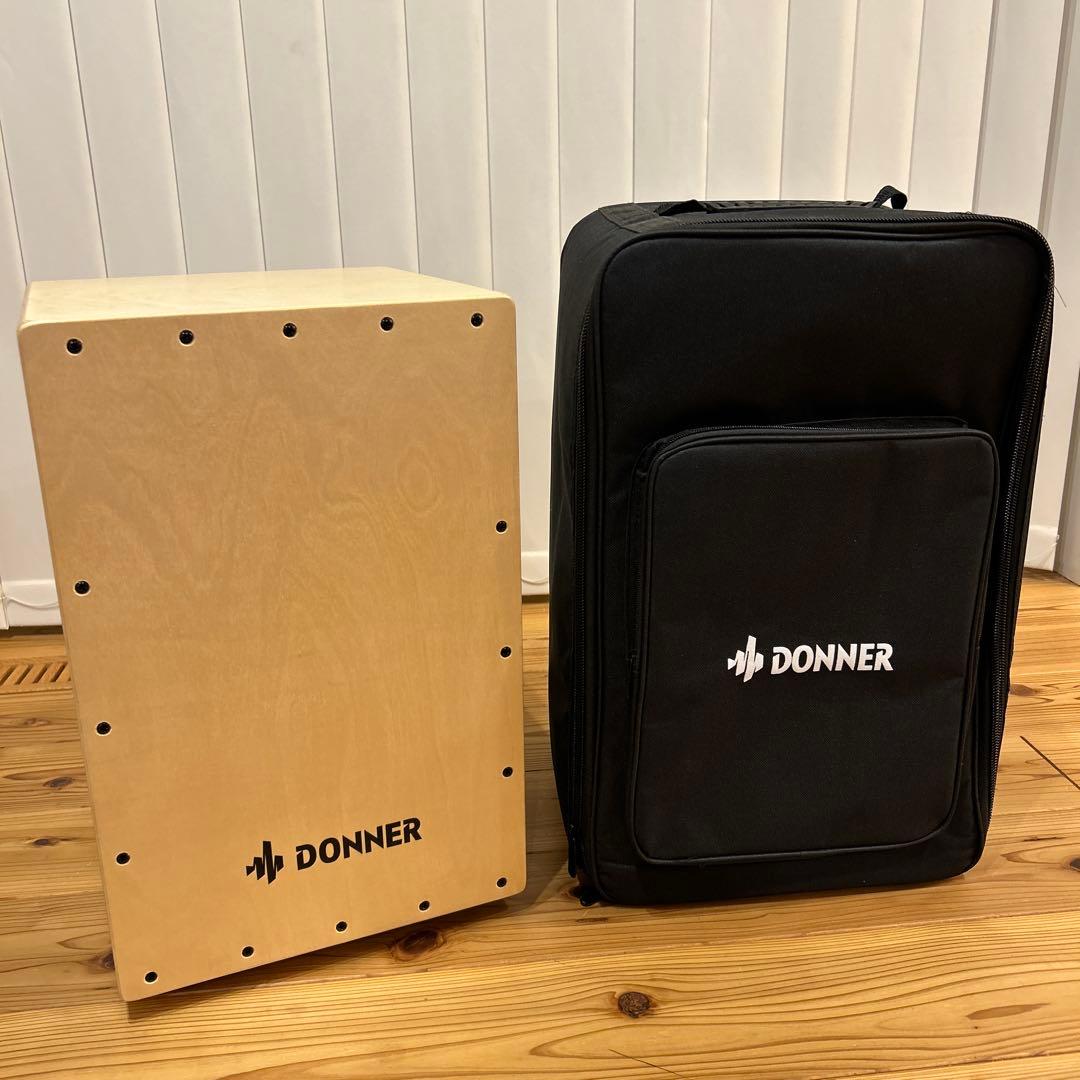 DONNER カホン 木製 パーカッション