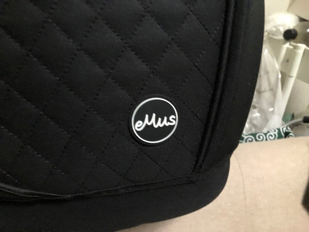 eMus ブラック 犬猫用キャリーバッグ　Lサイズ　断捨離セール中