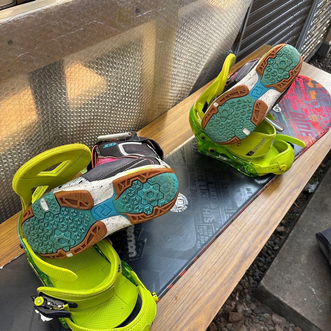 CORYUスノーボードブーツ グリーン