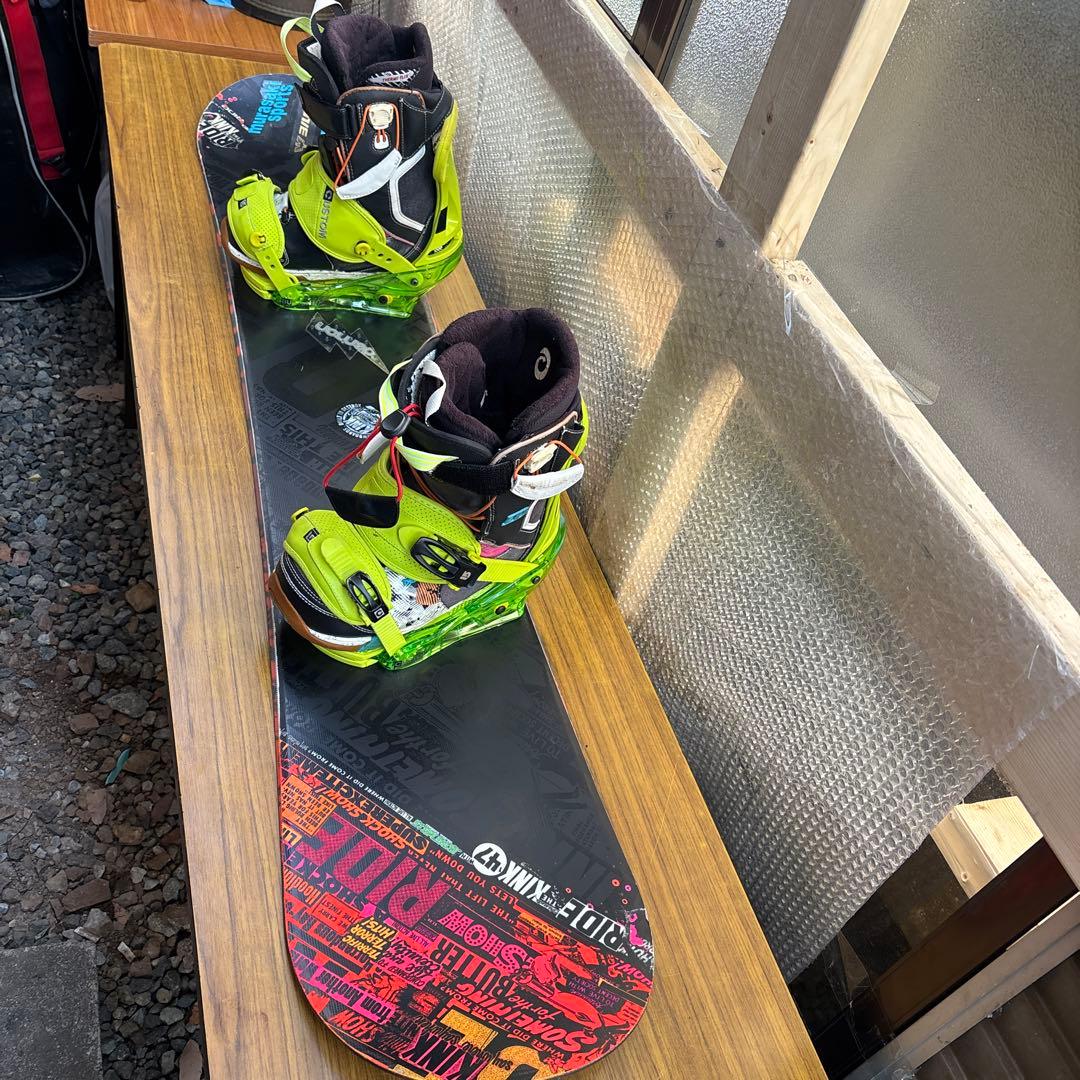 CORYUスノーボードブーツ グリーン