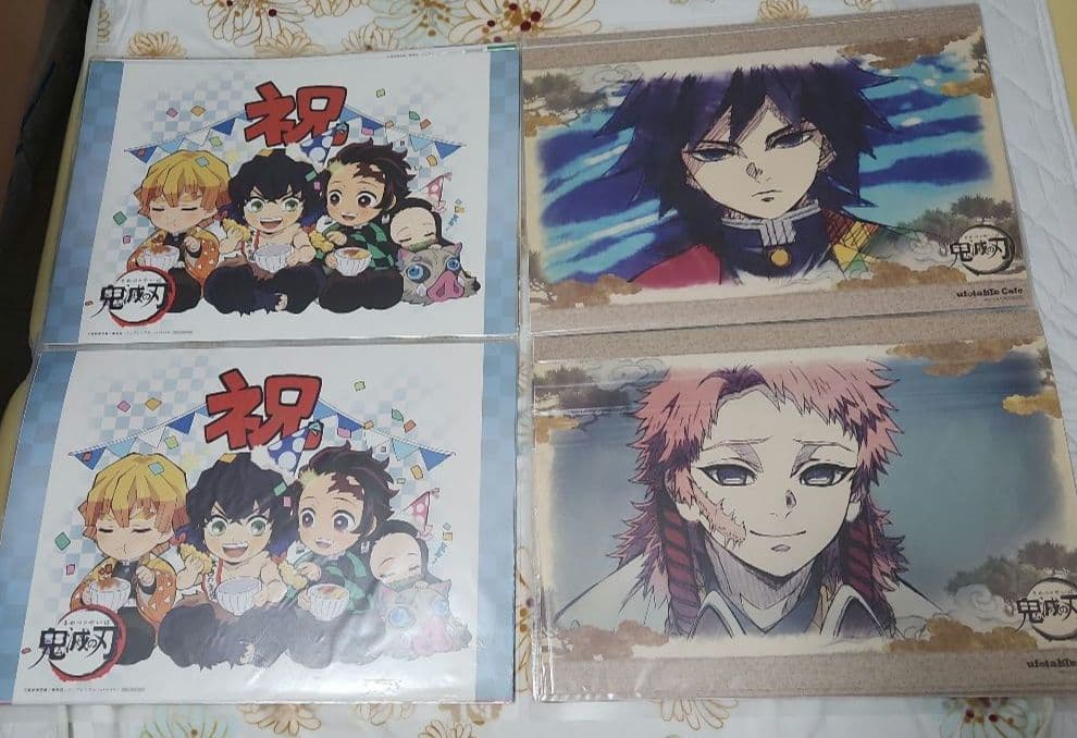 鬼滅の刃 ufotable カフェダイニングランチョンマット約40枚まとめ売り