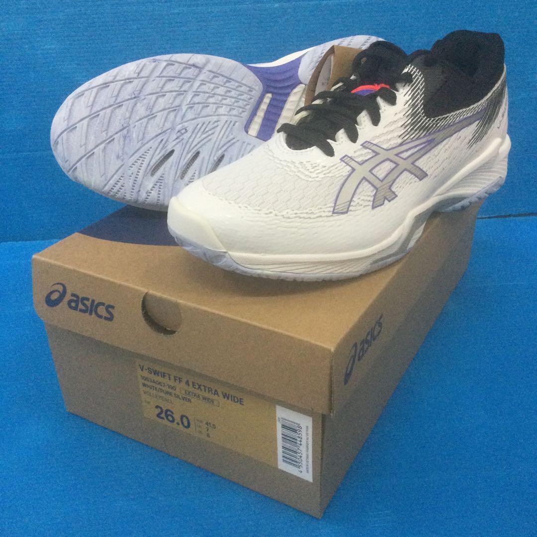 アシックス 1053A067 100 26.0 V-SWIFT FF 4/新品