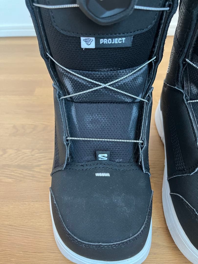 サロモンPROJECT BOA®キッズ用スノーボードブーツ22.5-23.0cm