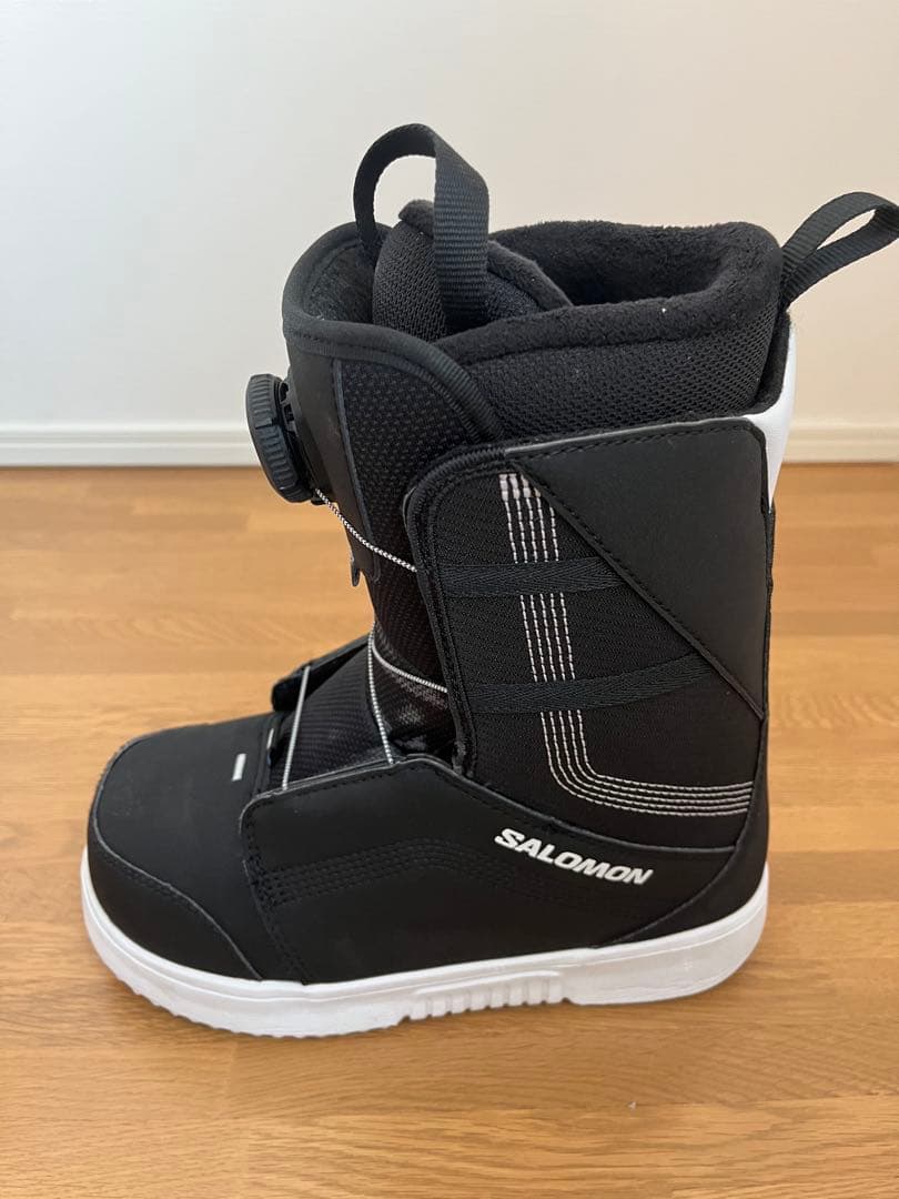 サロモンPROJECT BOA®キッズ用スノーボードブーツ22.5-23.0cm