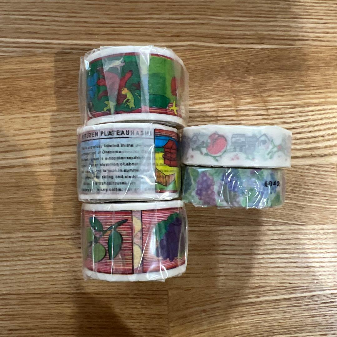 限定 マスキングテープ セット (FACTORY TOUR ・岡山限定の物など)