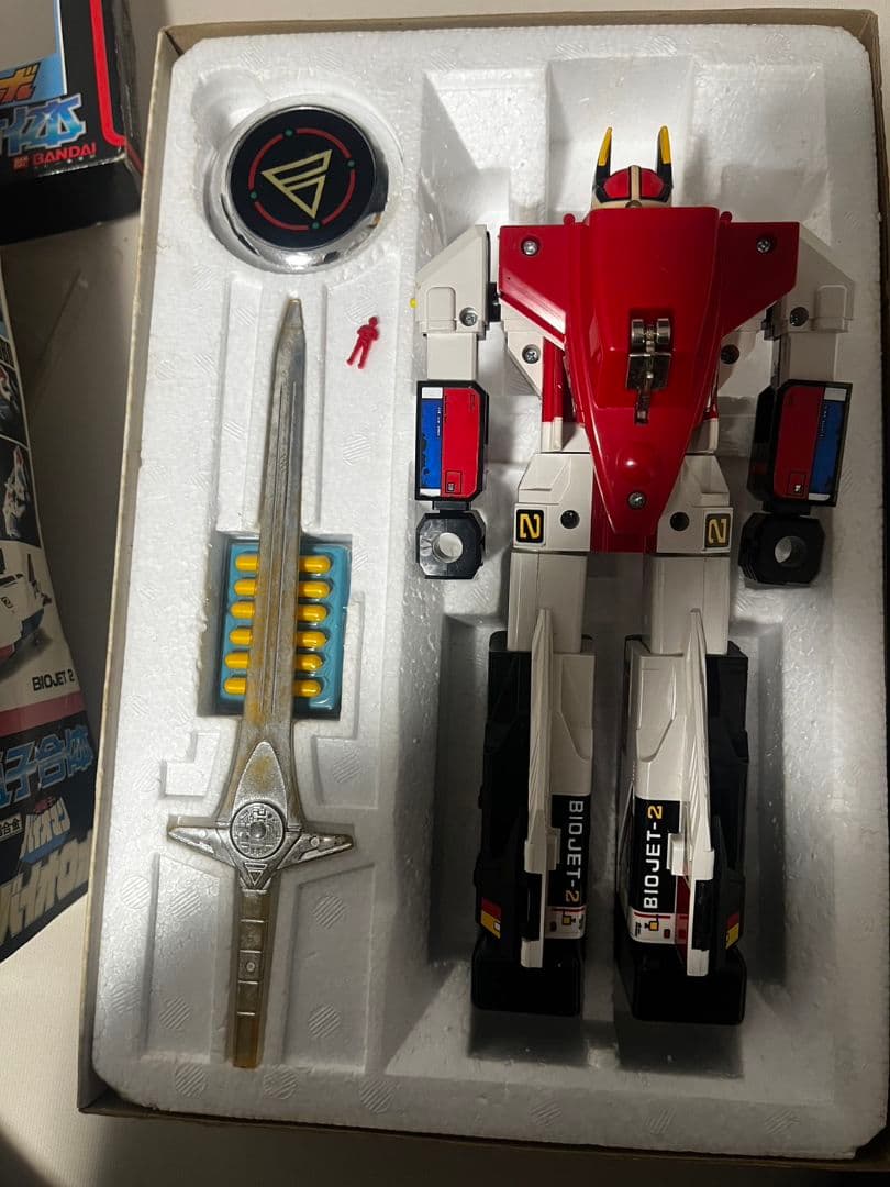 バイオロボ 合体ロボット フィギュア バンダイ