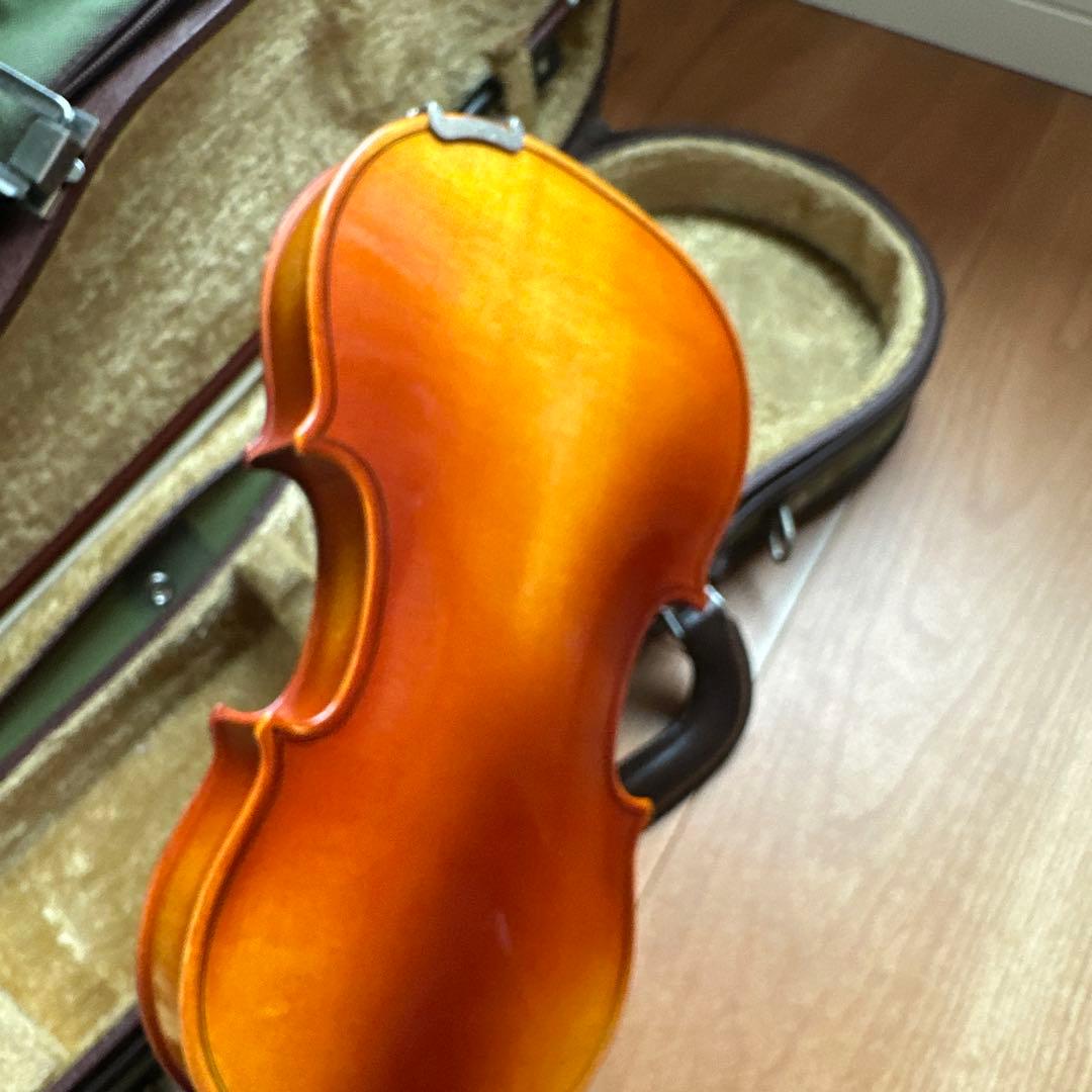 専用　バイオリン 本体 ケース付き　1/10サイズ、1/8 サイズ二台セット