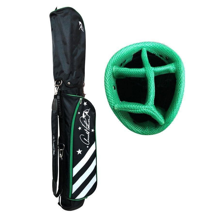 新品 アーノルドパーマー スタンド式 キャディバッグ 超軽量 BK