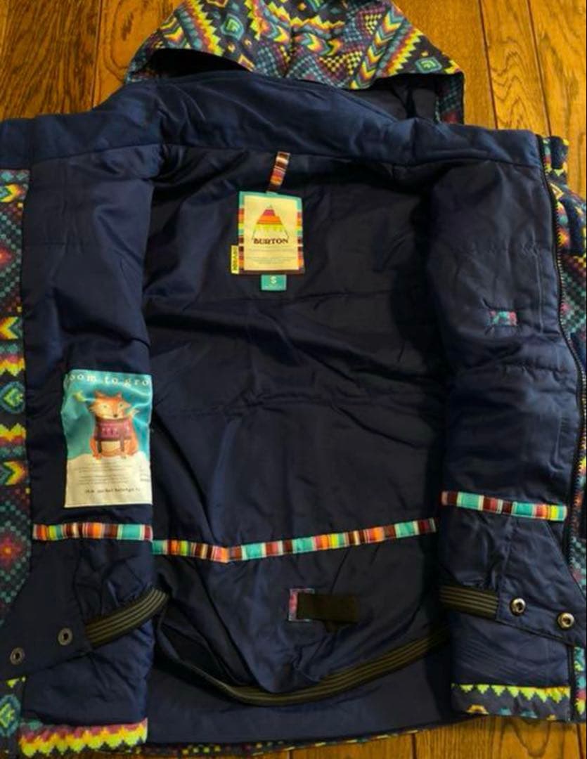 【美品】バートン スノーウェアSサイズ 雪遊び スノーボード ウェア