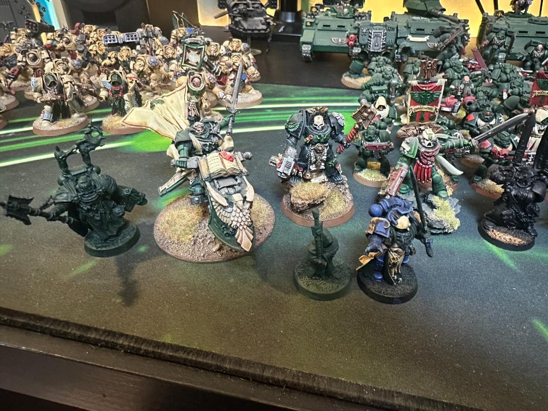 【塗装】ウォーハンマー 40k ダークエンジェル 大型アーミー（メタル希少など）