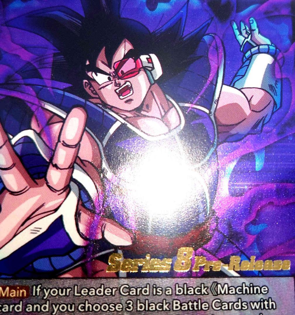 海外版ドラゴンボールカードゲーム　ターレス　プレリリース版限定カード