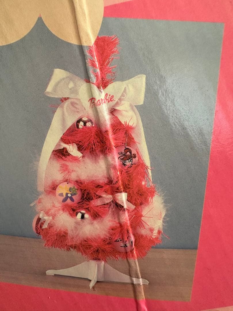 2000年バービーBarbieクリスマスツリー　ヴィンテージ ピンク