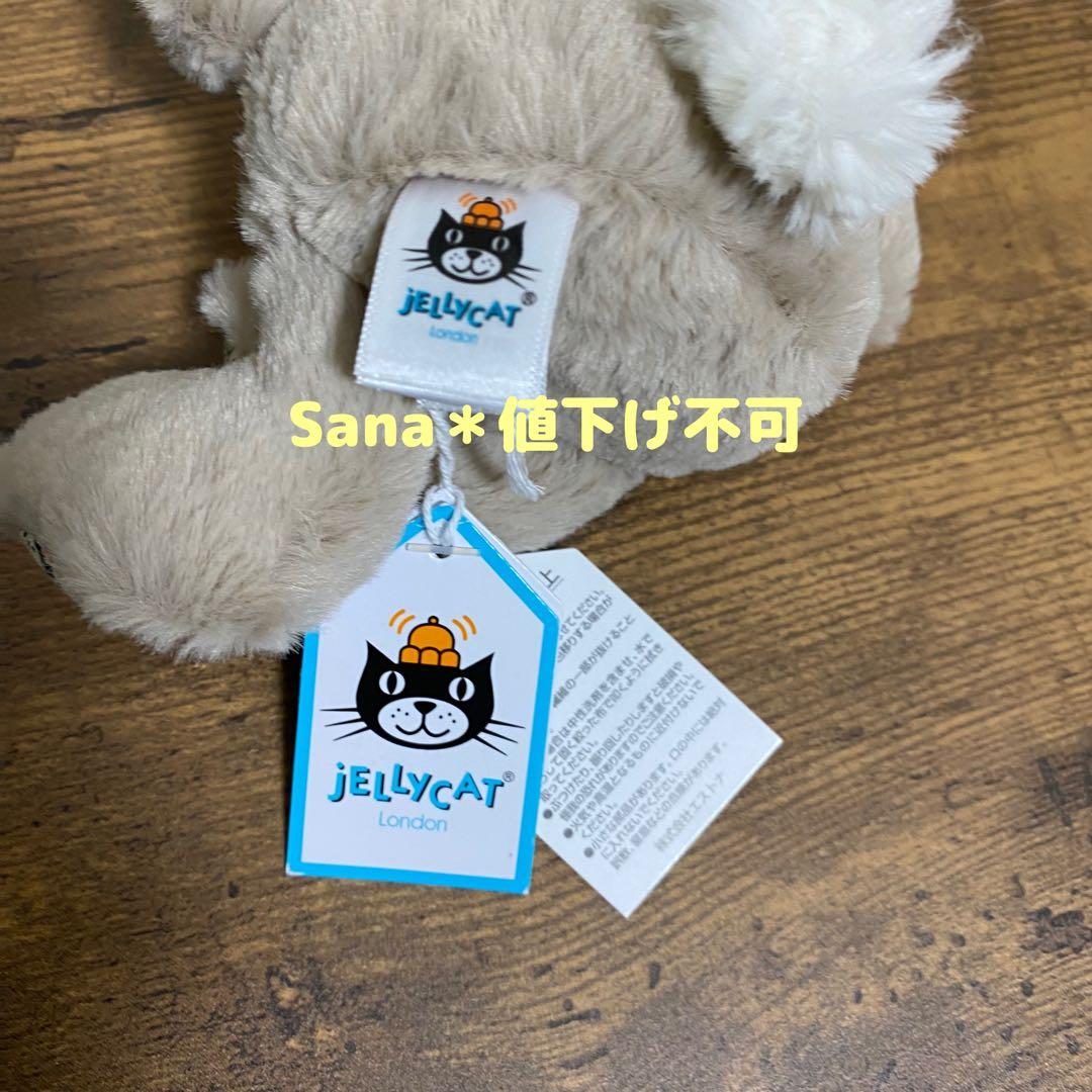 廃盤　新品　ジェリーキャット　ブロッサム　ベージュ　バニー　Sサイズ　茶色　花柄