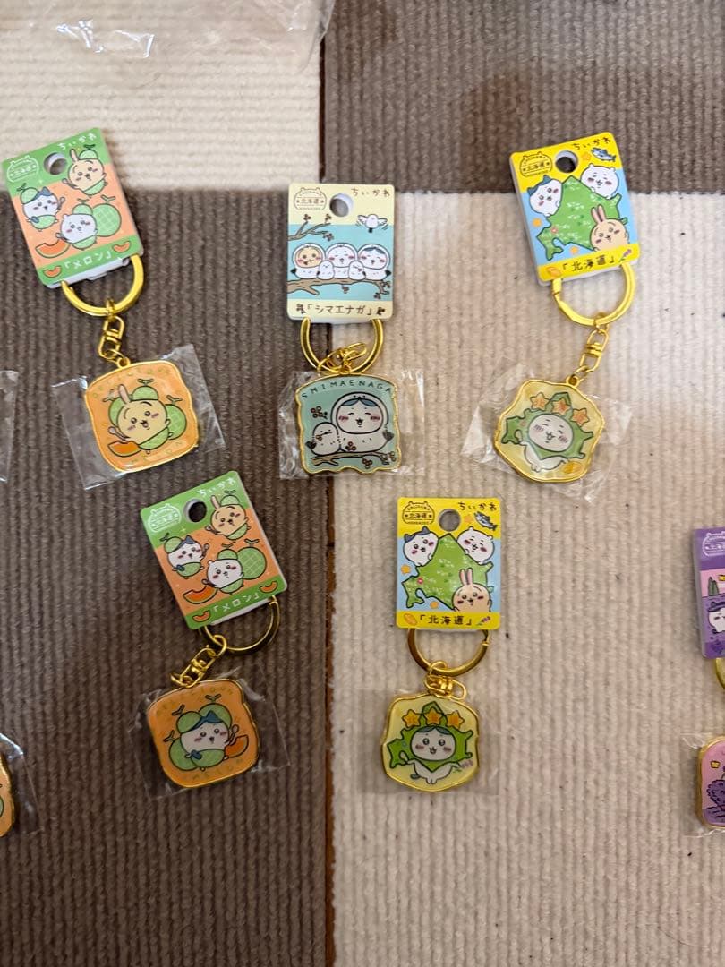 ご当地ちいかわ、ぬいぐるみキーホルダー 10個セット