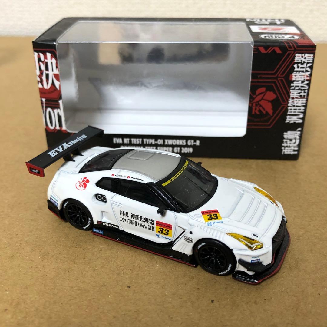 MINI GT　POP RACE　EVA RT　日産GT-R　岡山テストカー