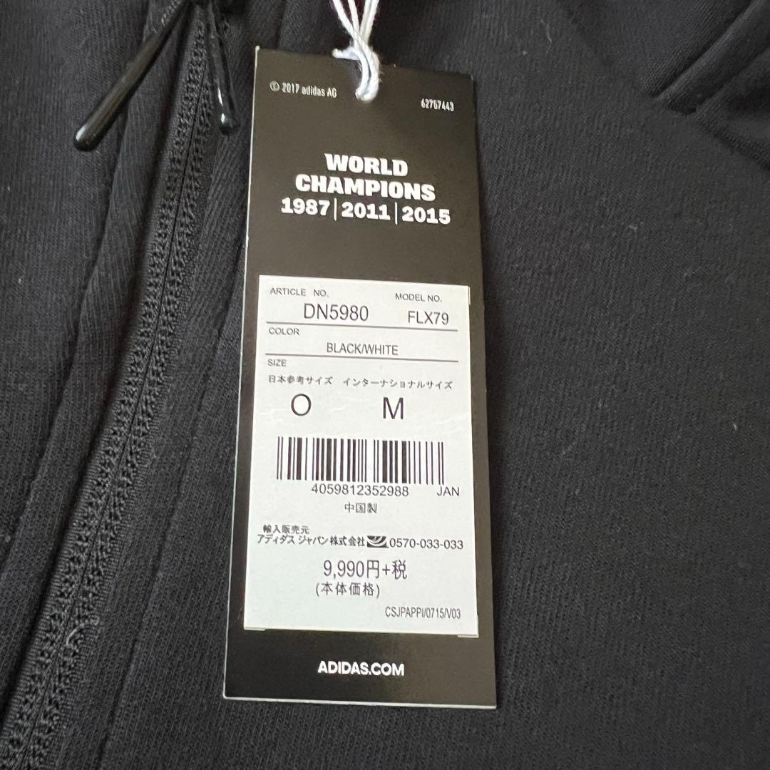 ALL BLACKS フード付きウォームアップウェア