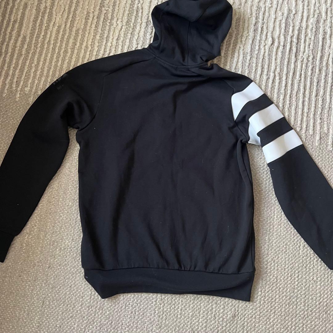 ALL BLACKS フード付きウォームアップウェア