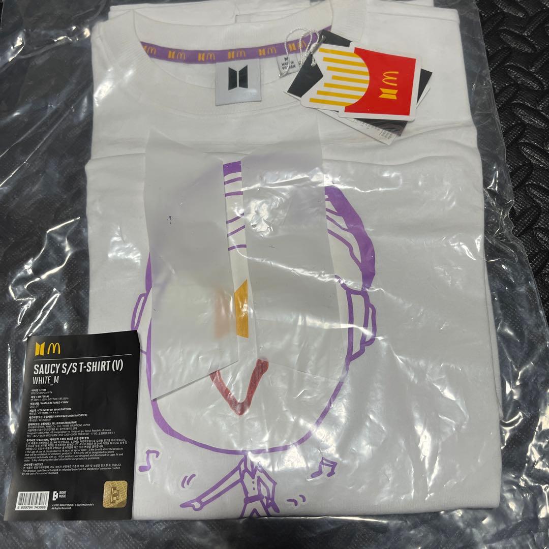 BTS テテ V マクドナルドコラボＴシャツ 新品