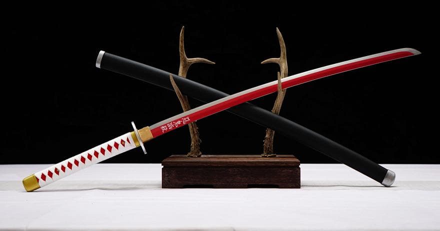 粟の花が落ちる 日本刀 模造刀 居合刀 日輪刀 鬼滅の刃