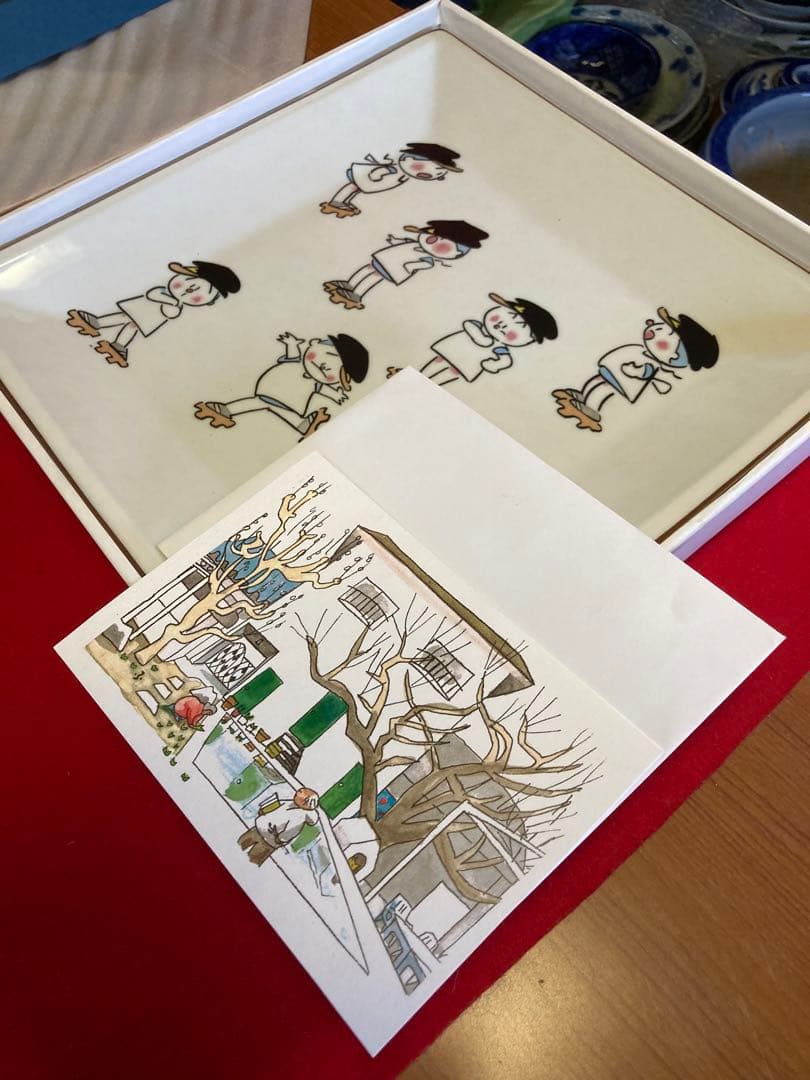 フクちゃん‼️記念キャラクター皿‼️コレクター必見‼️作者横山隆一さんファンの方へ。