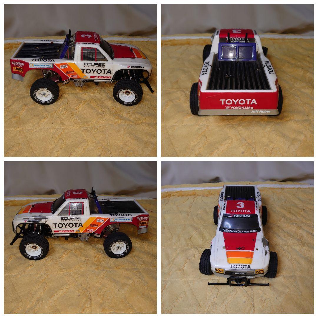 タミヤマイティフロッグ　アルミシャーシ仕様　VWビートル506ボディ付き