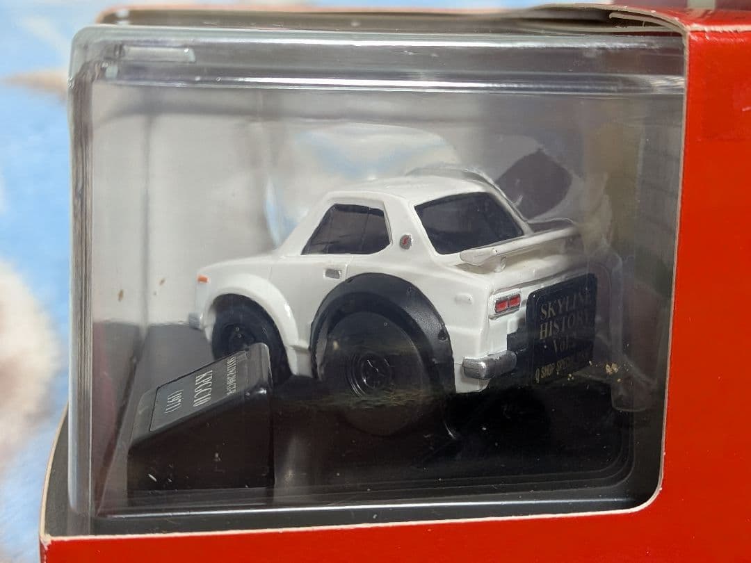 PGC10からR34まで6台 チョロQ SKYLINE HISTORY １〜 ６