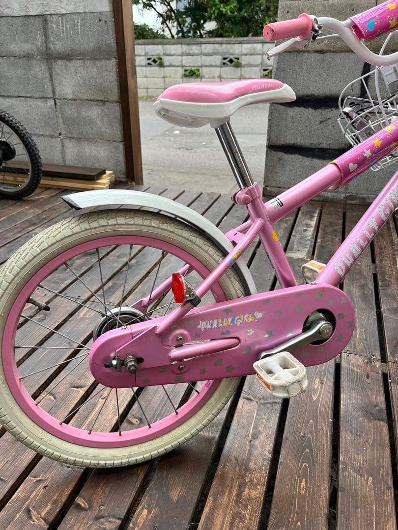 子供用自転車 あさひサイクル　デューリーガール　女の子　18インチ