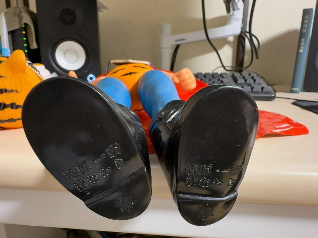 タイガーマスク　伊達直人　中嶋製作所　ジャイアントサイズ　ソフビ　フィギュア