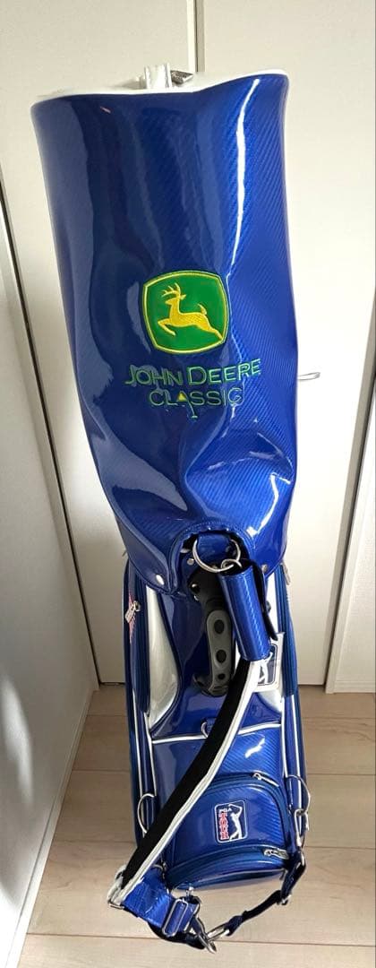 【美品＆生産終了】US PGA TOUR キャディバッグ3065 ブルー