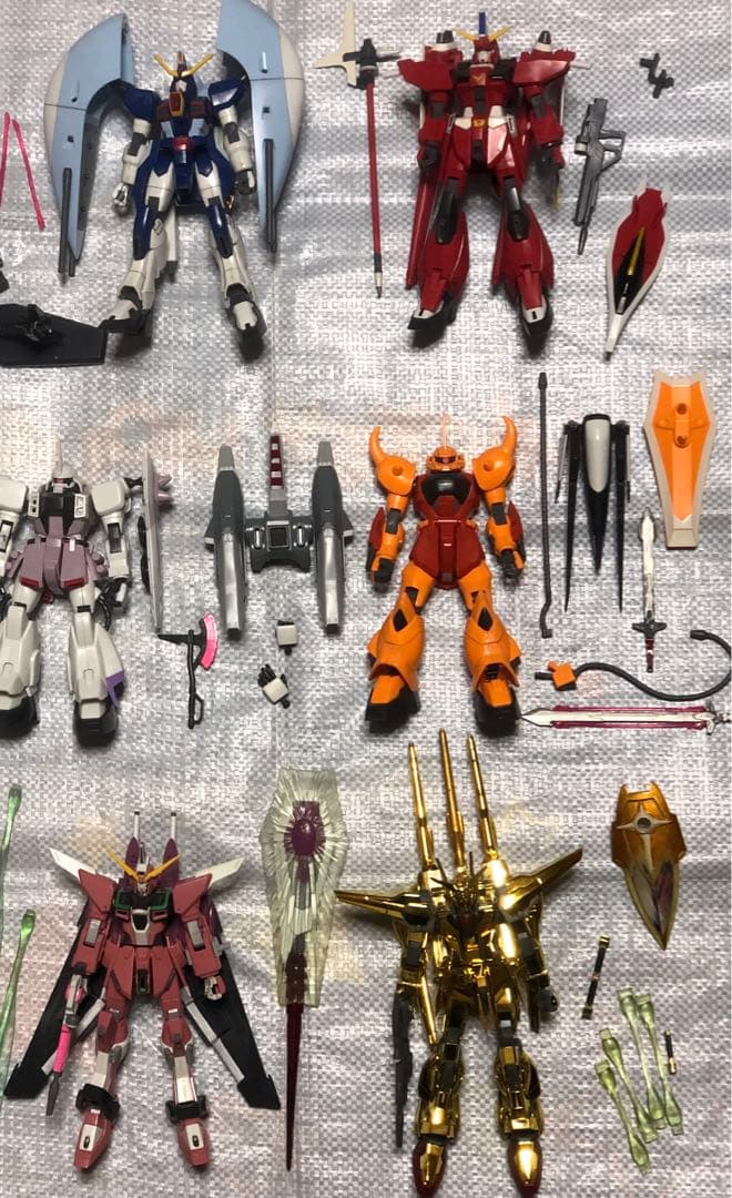 旧HGガンプラ＋α　ジャンク16種セット