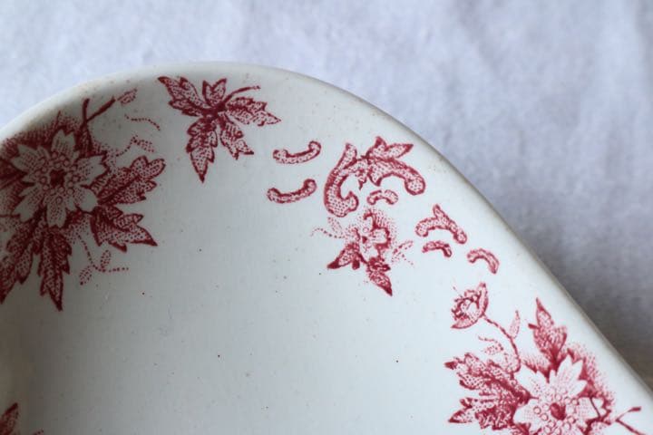 フランス　アンティーク　ラヴィエ　saint amand anemone