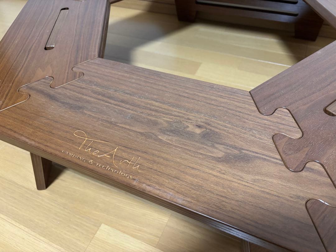 The Arth クル次郎 ざぁーす ヘキサテーブル ウォールナット 六角