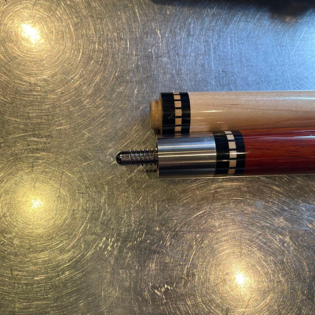 Adam ビリヤードキュー 木製 赤色