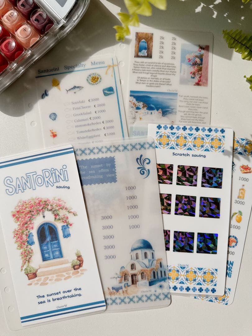 A6 リフィル サントリーニ島リフィル 1800円