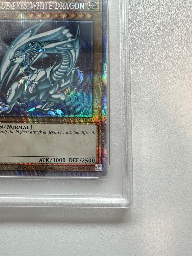 青眼の白龍　アニクロ　psa10