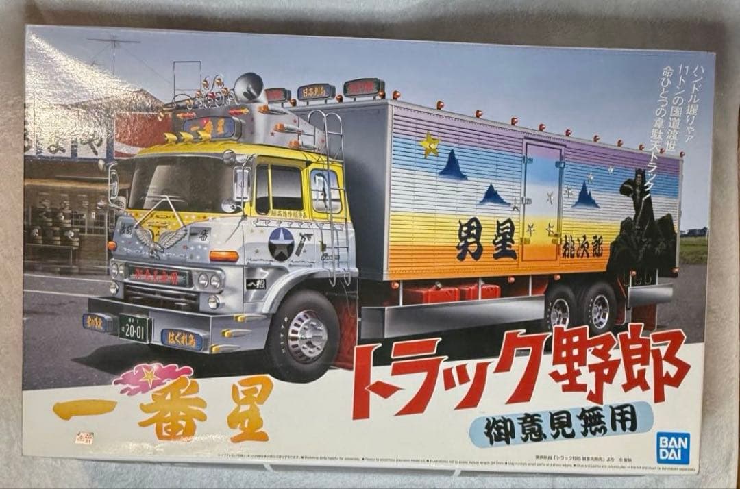 【某ECサイト無在庫出品対策】トラック野郎　一番星御意見無用　アオシマ※未組立品