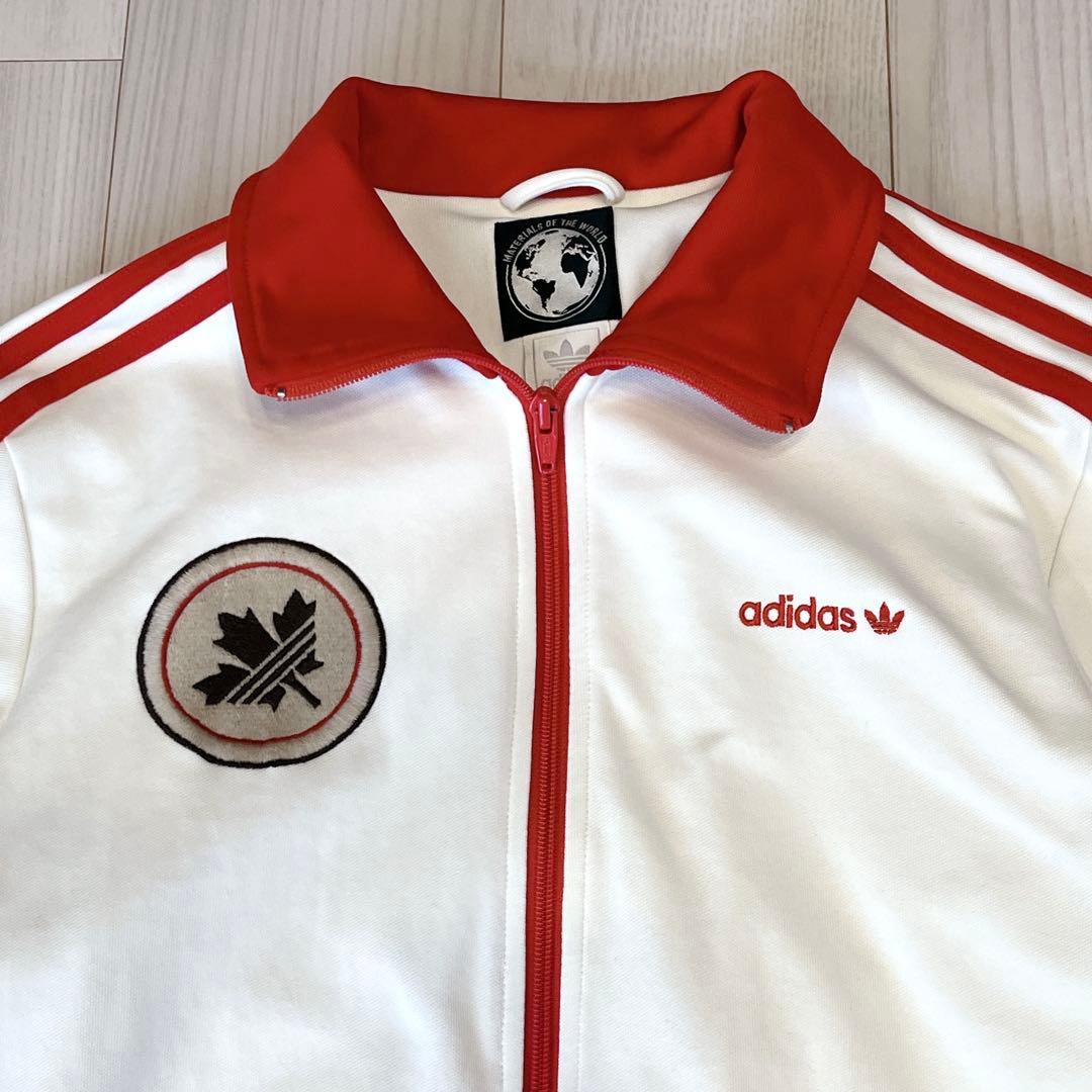 希少 adidas 90s 00s カナダ代表 トラックジャケット 良品