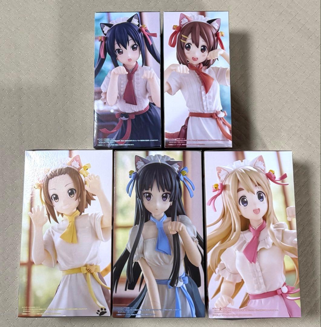 けいおん! フィギュア Trio-Try-T Figure 5種セット