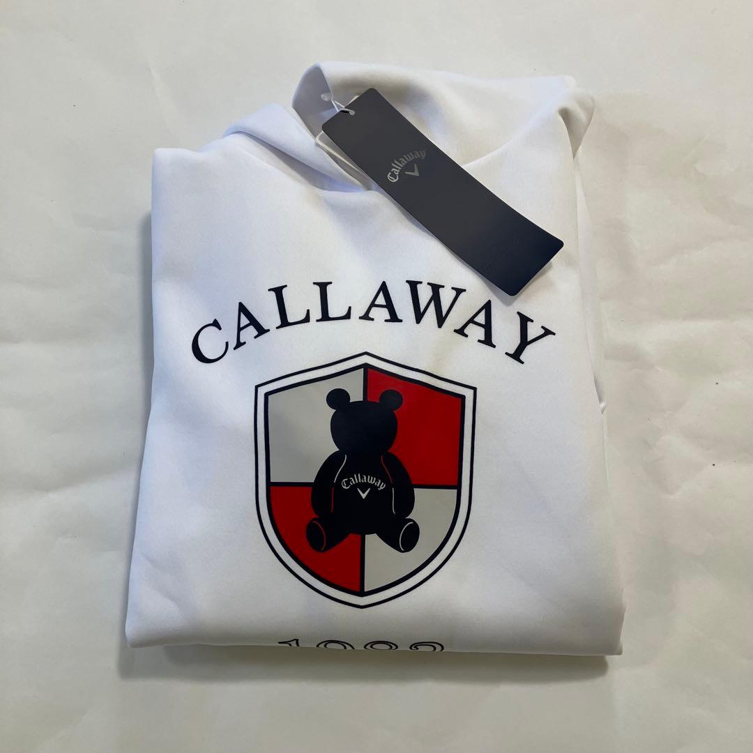 キャロウェイ ベア ダンボール フーディ、パーカー レディース 未使用タグ付 L