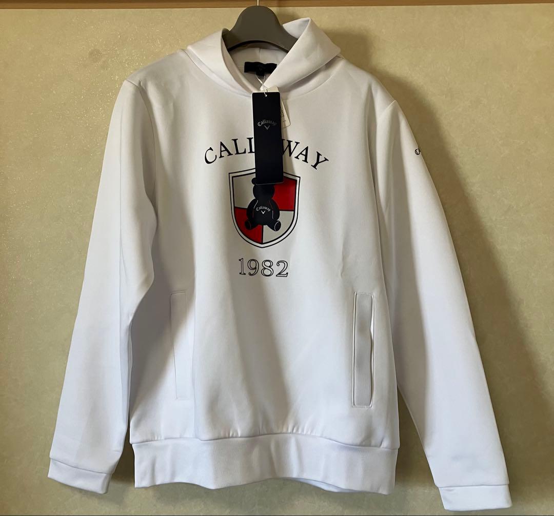 キャロウェイ ベア ダンボール フーディ、パーカー レディース 未使用タグ付 L