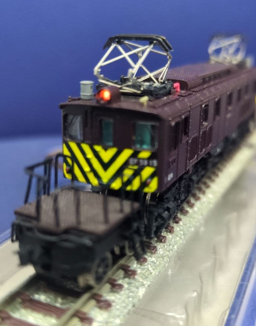 鉄道模型 国鉄EF59 15 ゼブラ塗装